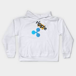 Ripple Cryptocurrency Kids Hoodie